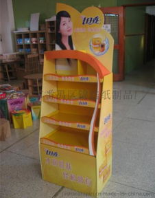 广州番禺区锦浩纸制品厂 日用品超市促销纸货架的高清展示与家用电器销售的完美结合